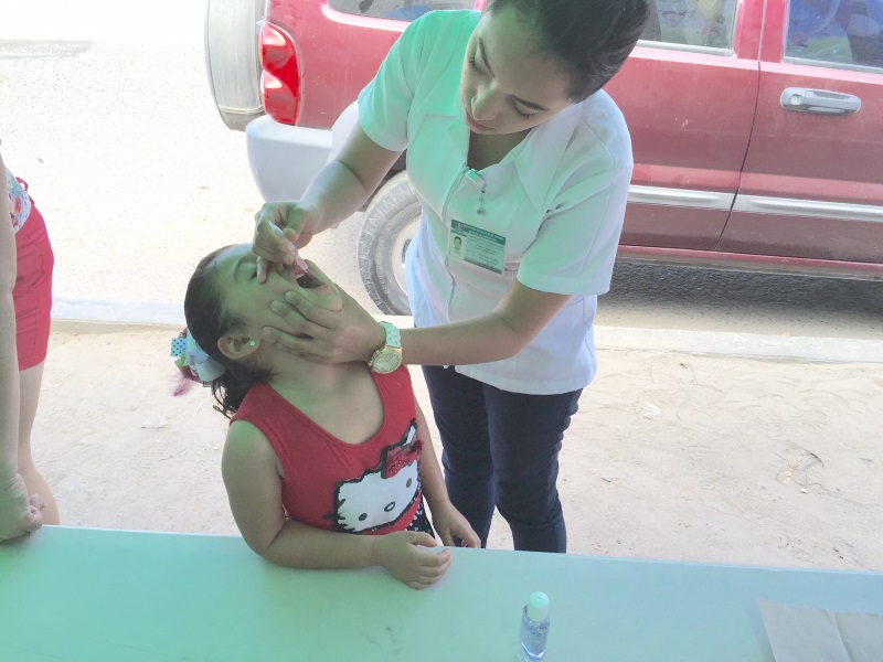 Vacunarán a casi 80 mil niños contra la poliomielitis
