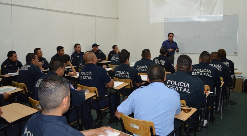 Policías inician curso en investigación del delito en sistema penal acusatorio