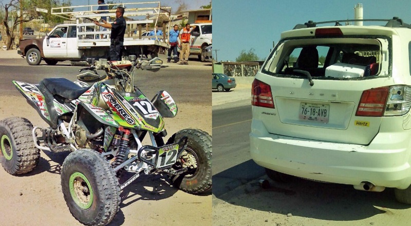 Choca competidor de off-road, y muere en hospital