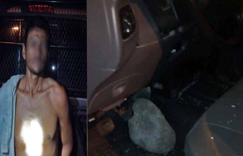 Detenido por causar daños a vehículo de PEMEX