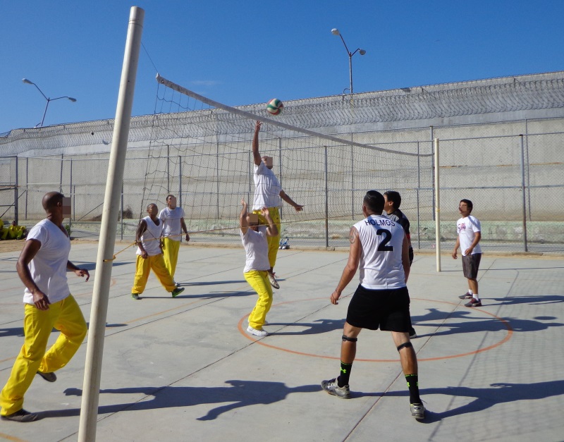 Realizan torneo de voleibol en CERESO Los Cabos