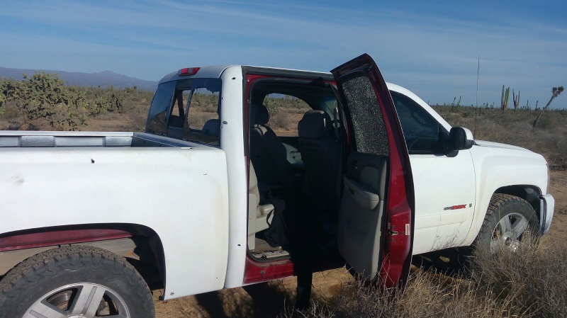 Balacera en la Pacífico Norte; un herido y vehículos asegurados