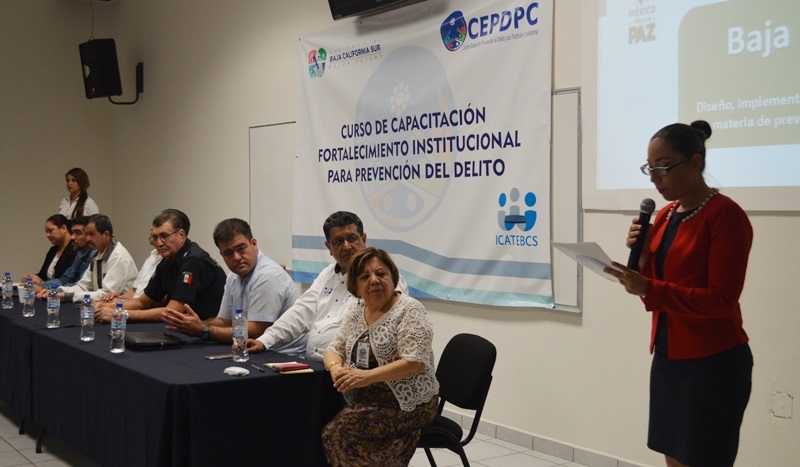 Inicia curso de fortalecimiento institucional para la prevención del delito