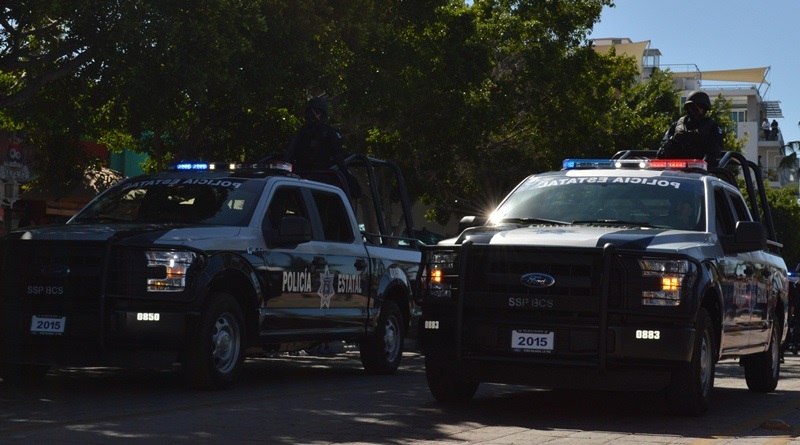 PEP refuerza presencia policíaca en la zona centro de La Paz