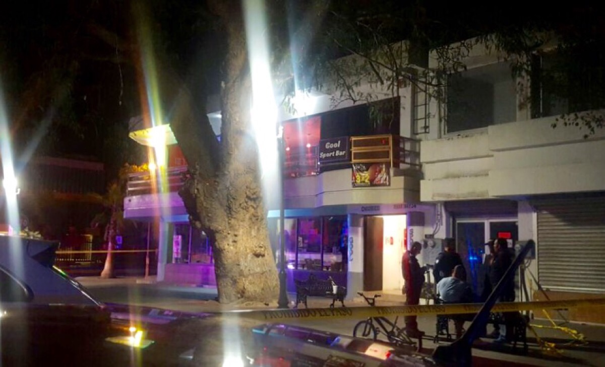 Balacera en el centro de La Paz: un muerto y un herido