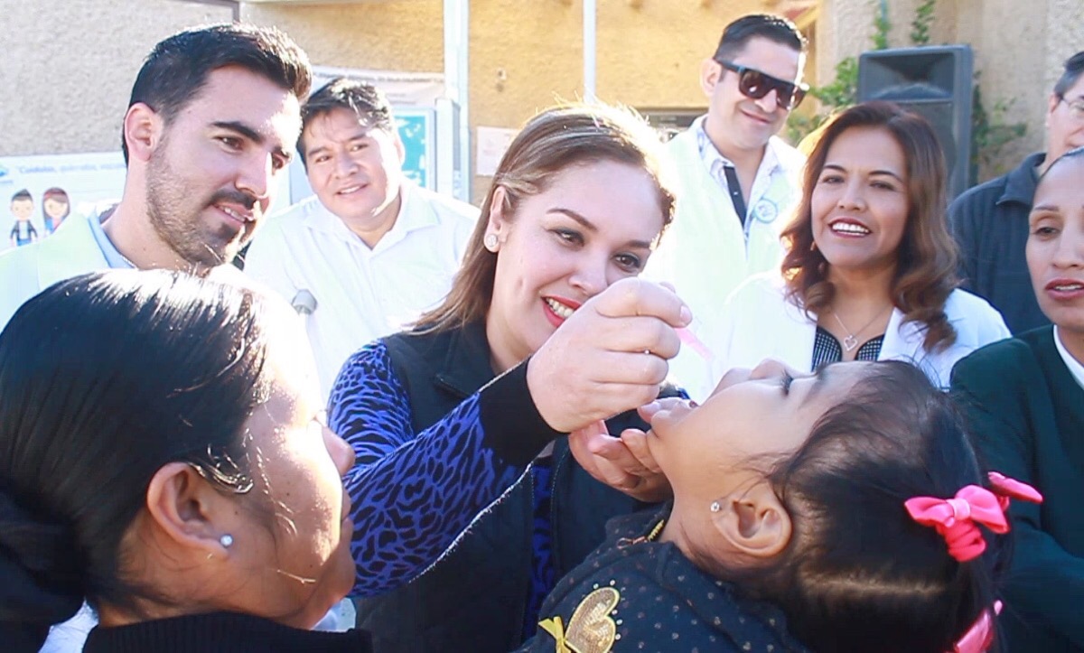 Primera Semana Nacional de salud contra la polio en Los Cabos 