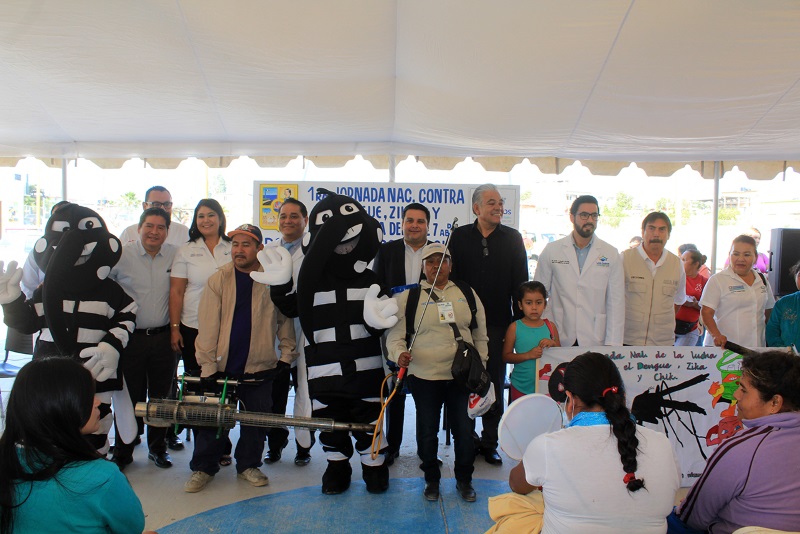 Inauguran 1ª. jornada nacional de lucha contra el dengue en CSL