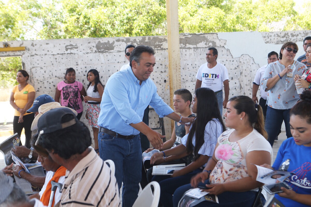 Más seguridad, mejor salud y recuperar el poder adquisitivo de las familias ofrece Pancho Pelayo