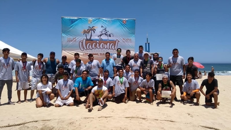 Realizan II campeonato nacional de lucha de playa en Los Cabos