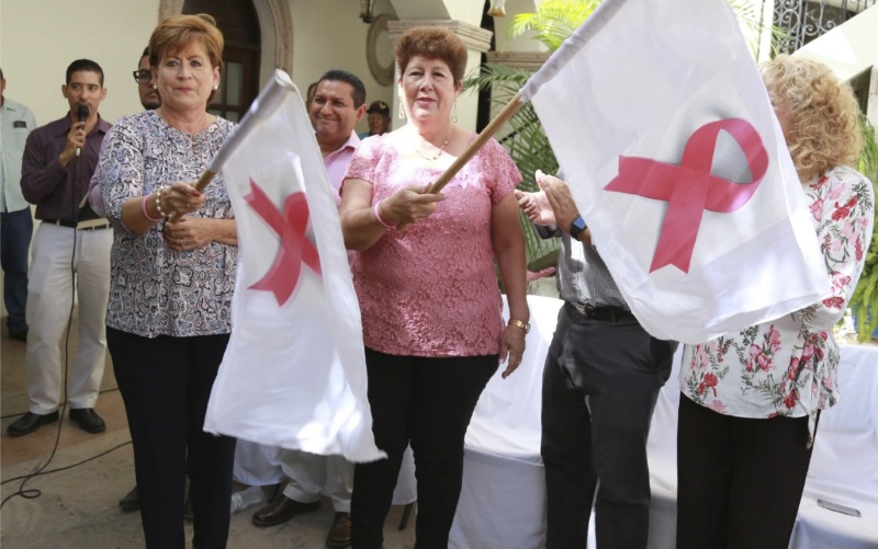 En Los Cabos, inician actividades alusivas al mes del cáncer de mama