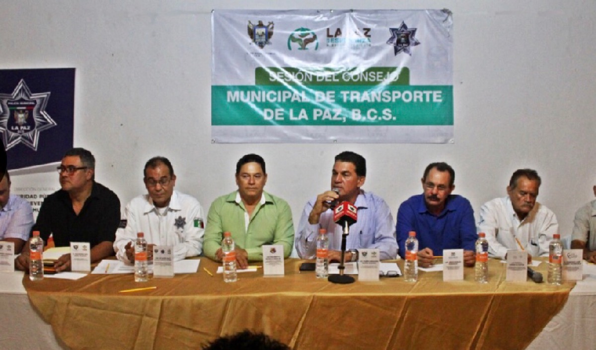 Instalan consejo municipal del transporte en La Paz