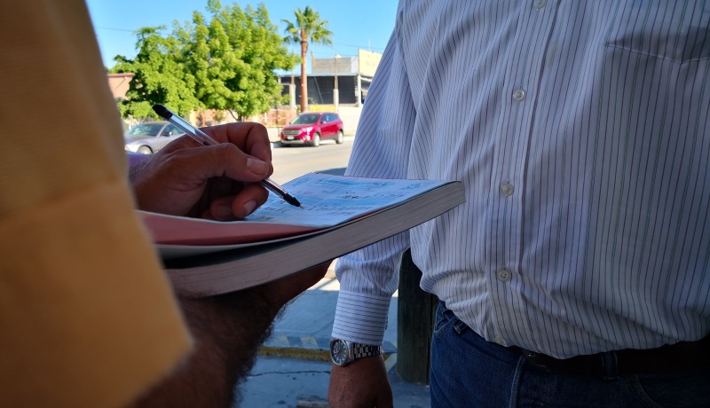 En La Paz, se aplican más de 200 multas por desperdicio de agua
