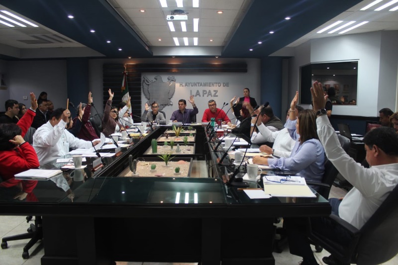 Aprueban proyecto de presupuesto de egresos 2019 en Ayuntamiento de La Paz