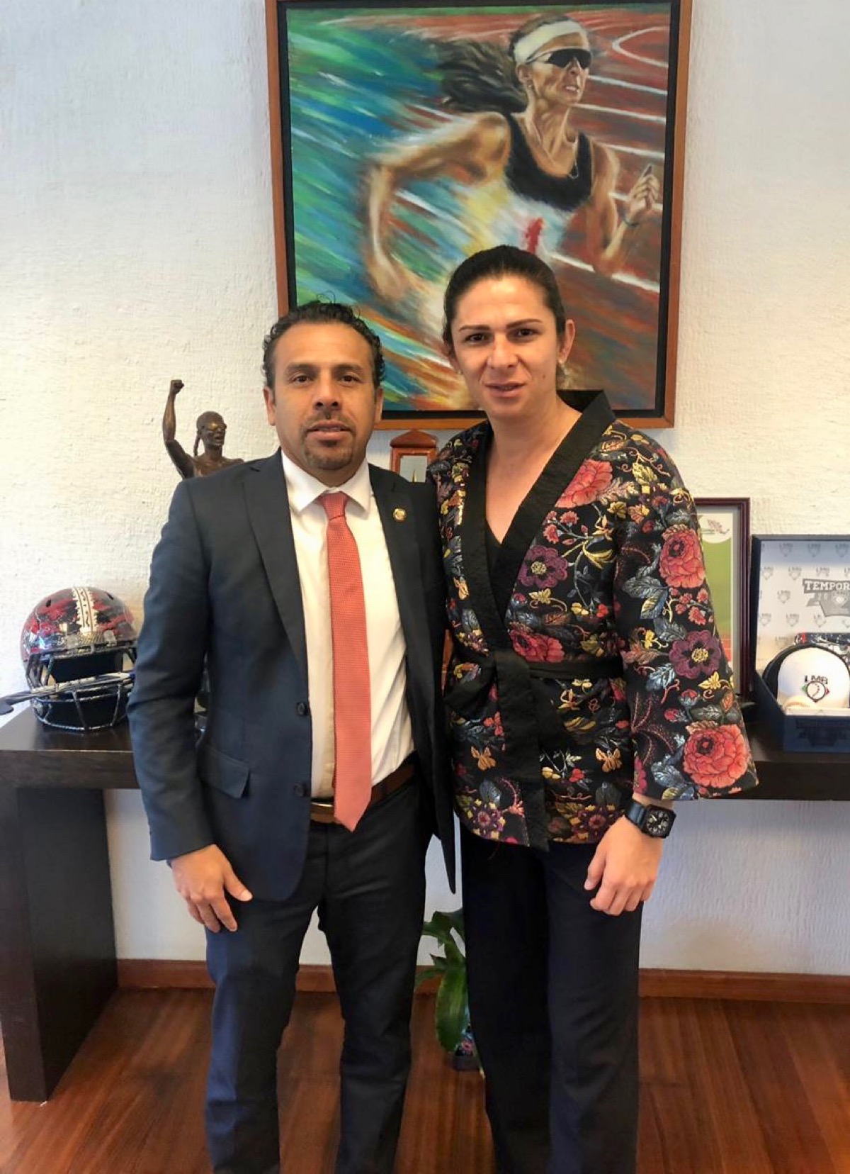 Gestiona Senador ante CONADE más estímulos y apoyos para deportistas de BCS