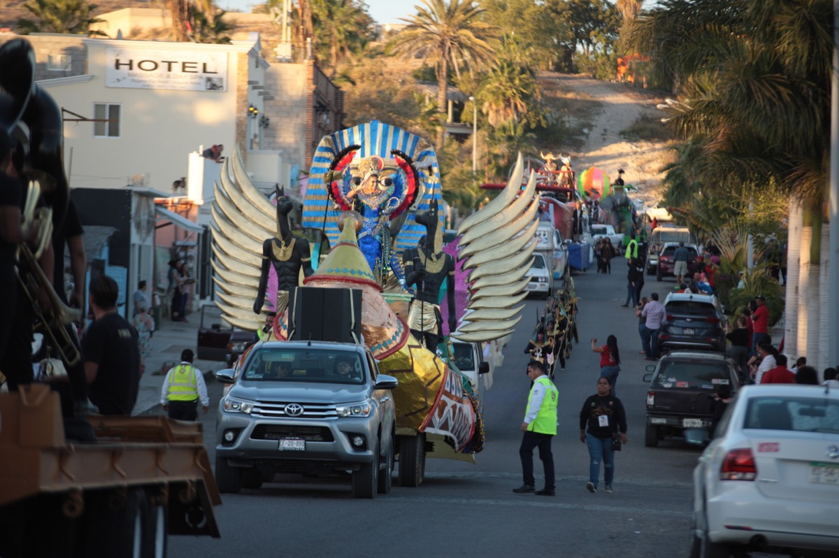 Celebran en Todos Santos el Carnaval La Paz 2019 “Grandes Navegantes”