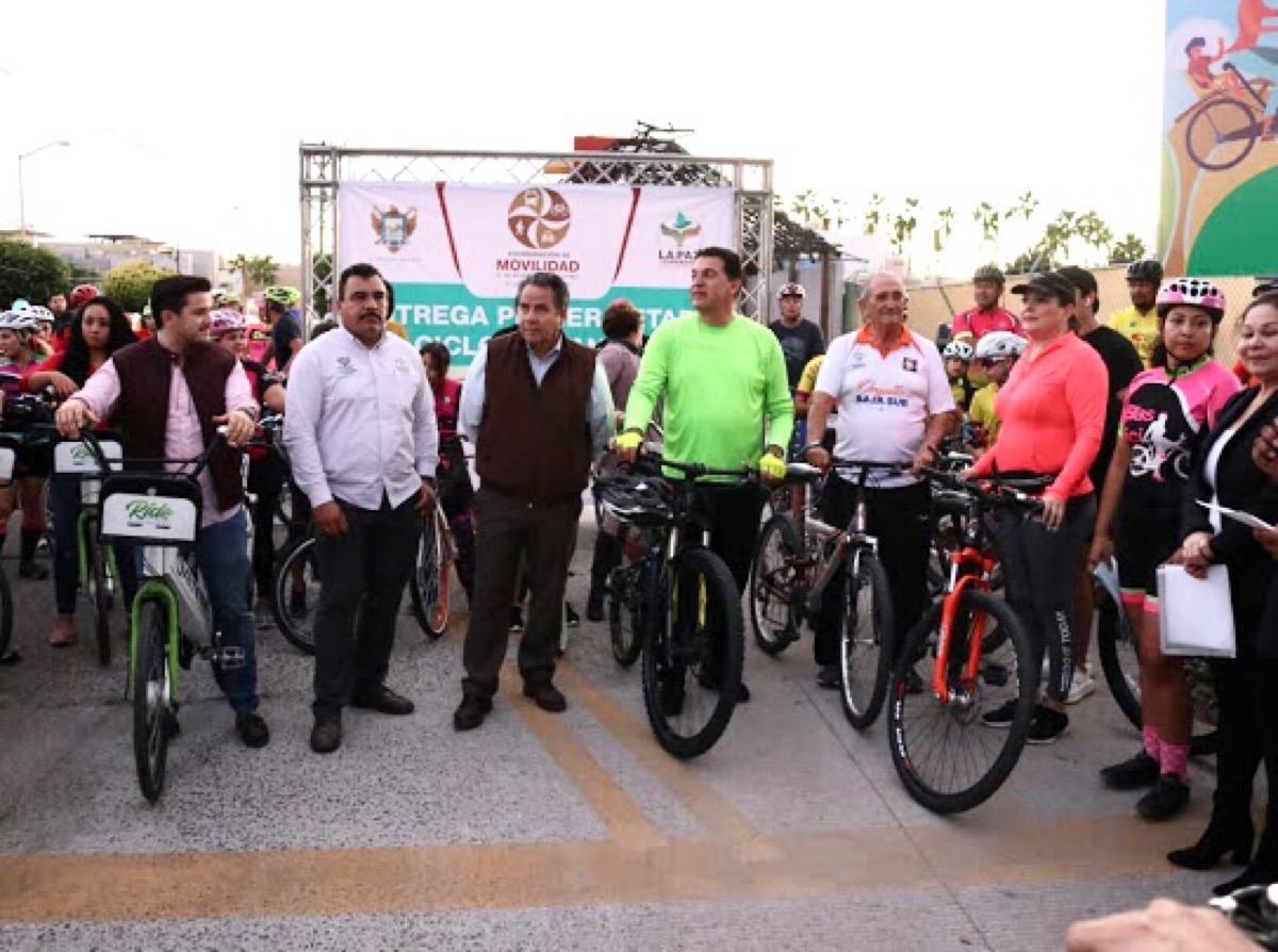 Con la ciclovía Rangel, tiene La Paz una opción más para la micromovilidad