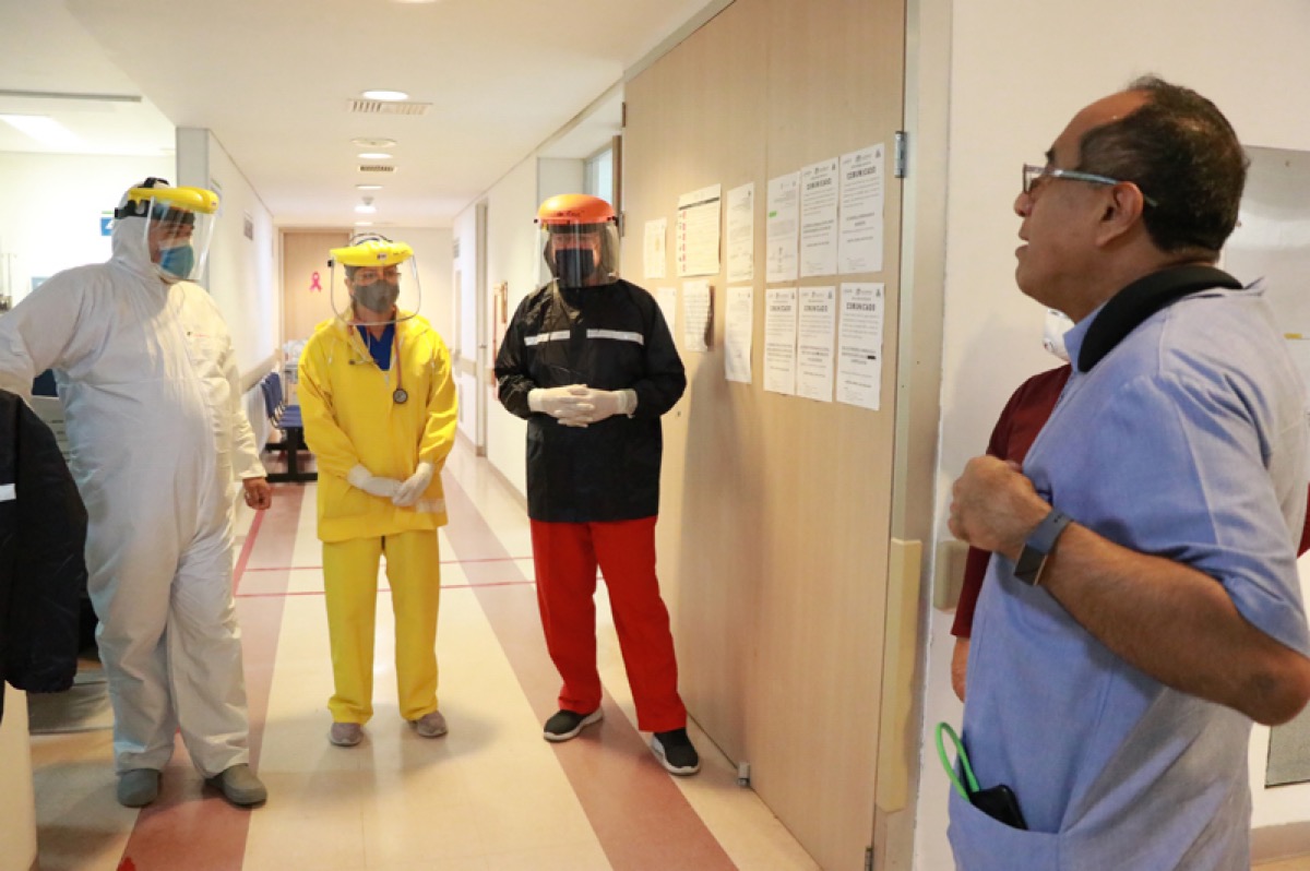 Cuentan hospitales estatales con áreas definidas para atención de pacientes con COVID-19