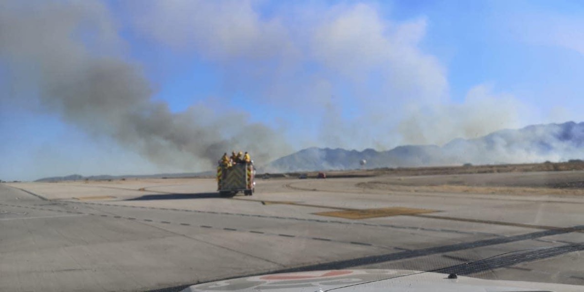 Arrasan incendios forestales con malezas en San José del Cabo y La Paz
