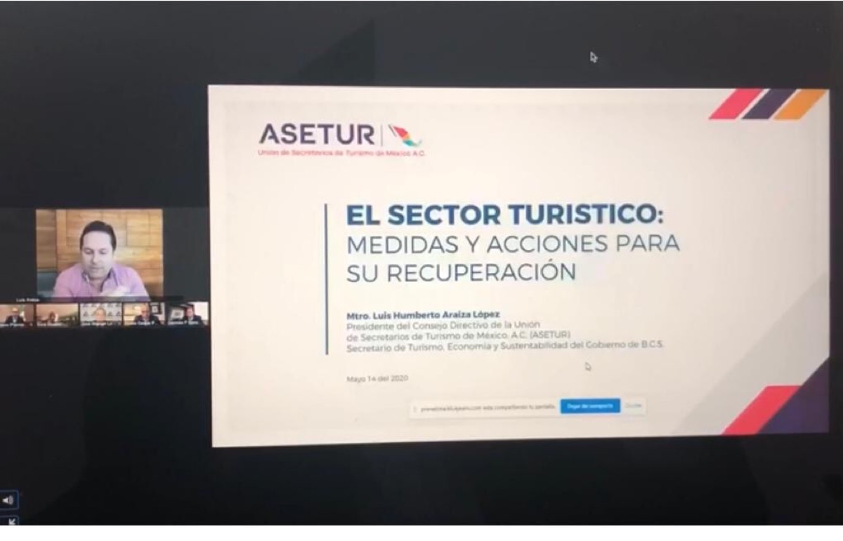 Turismo, factor esencial para recuperar economía mexicana: Luis Araiza