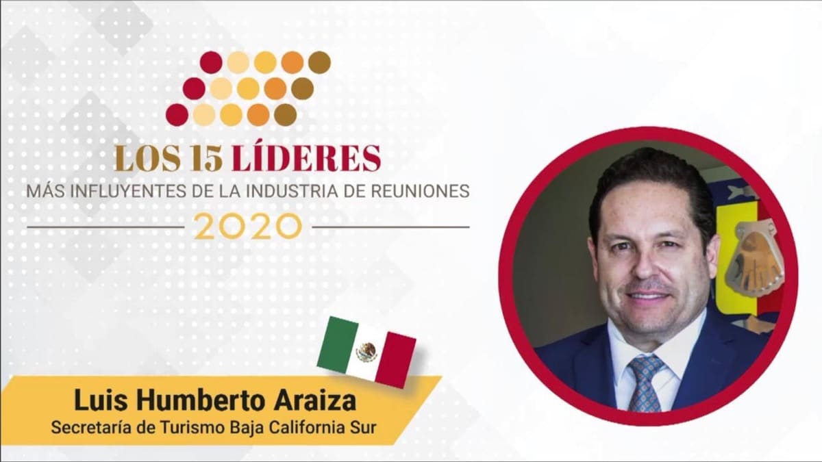 Distingue Latinamerica Meetings a Secretario de Turismo Luis Araiza