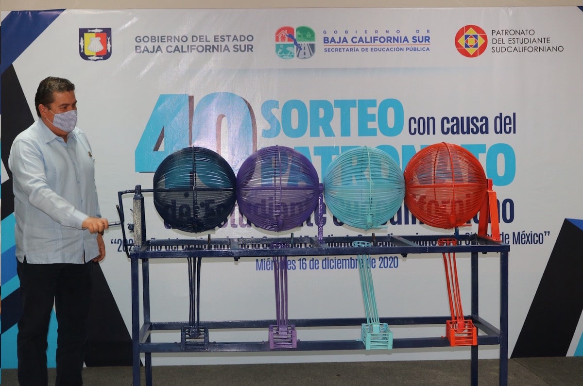 Un éxito sorteo de Patronato del Estudiante Sudcaliforniano