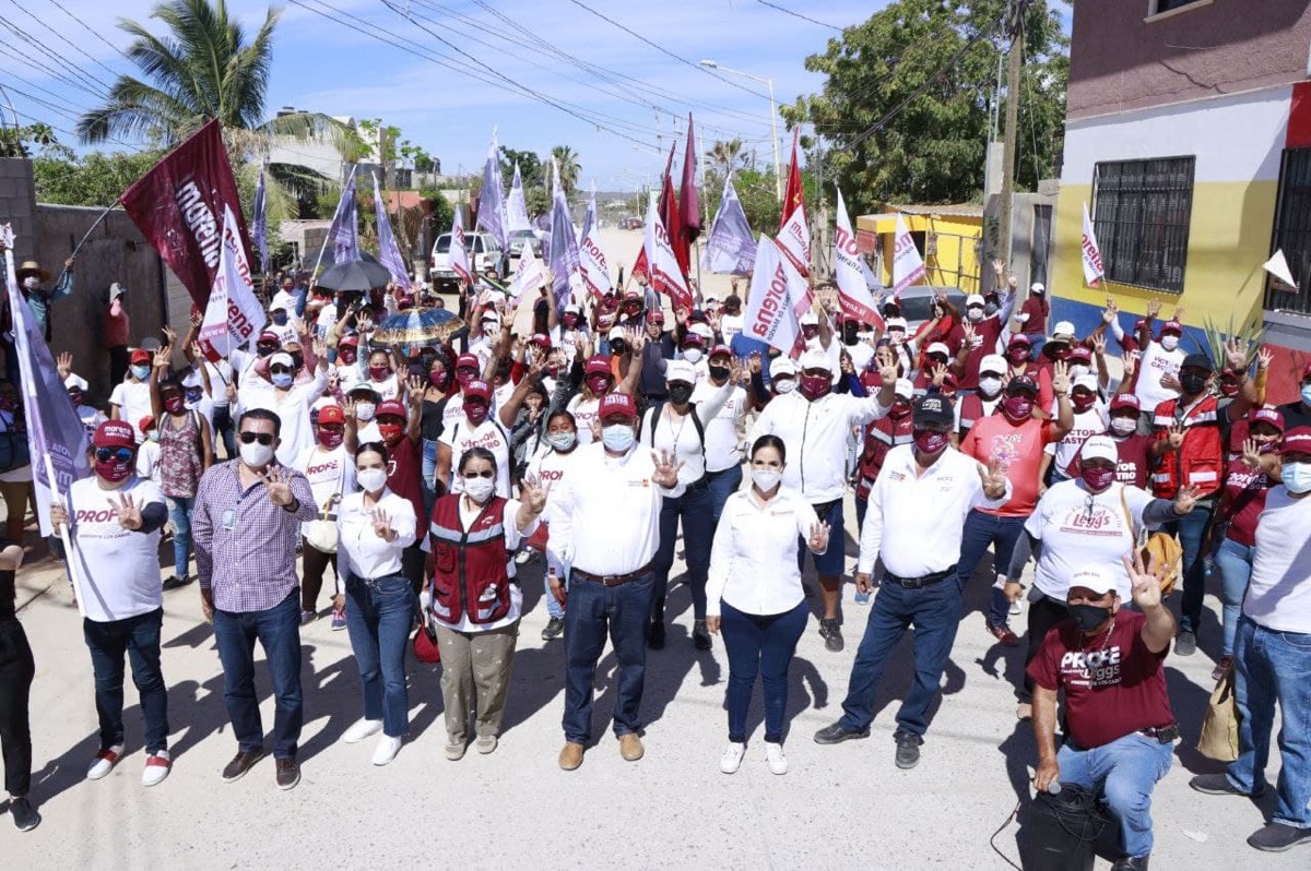 Sudcalifornianos anticipan el cambio con Morena: Víctor Castro