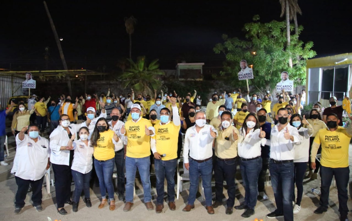 Reafirman jóvenes del PRD todo su apoyo a Barroso
