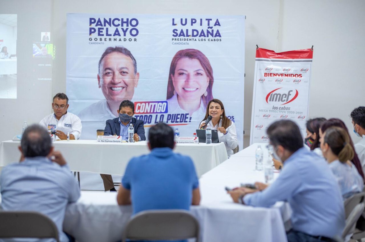 Mi gobierno será promotor del desarrollo económico y social de Los Cabos: Lupita Saldaña