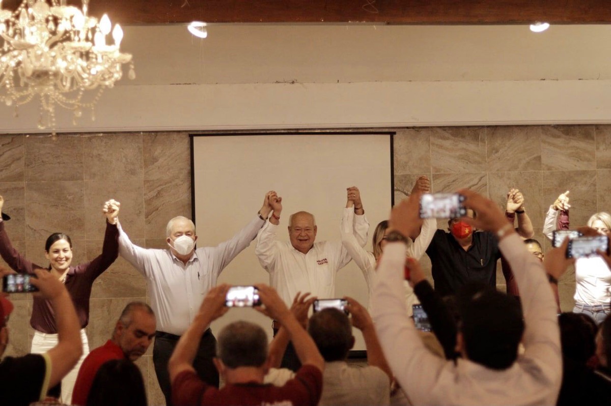 Leonel Cota y Rubén Muñoz refrendan compromiso con la 4T en BCS