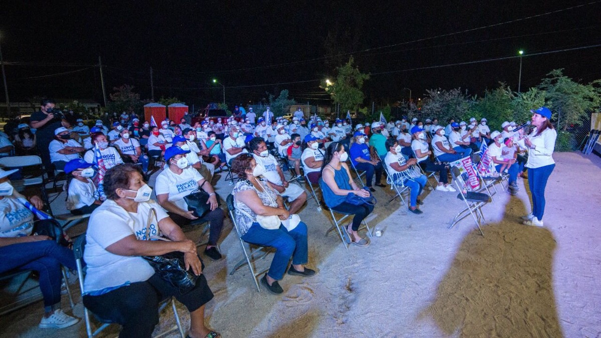 Lo que se siembra se cosecha, vamos encabezando todas las encuestas: Lupita Saldaña