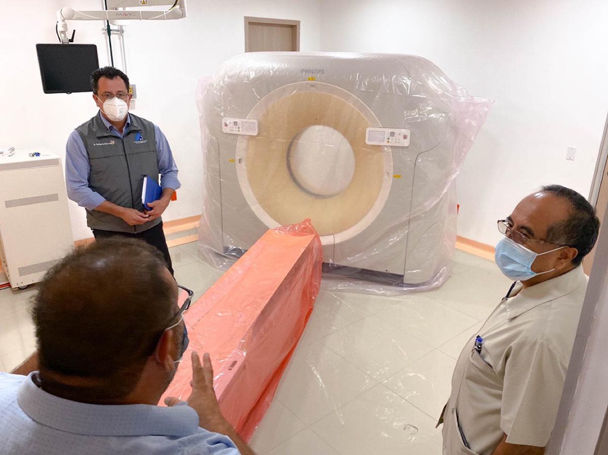 Avanza instalación de tomógrafo digital en hospital de Cabo San Lucas