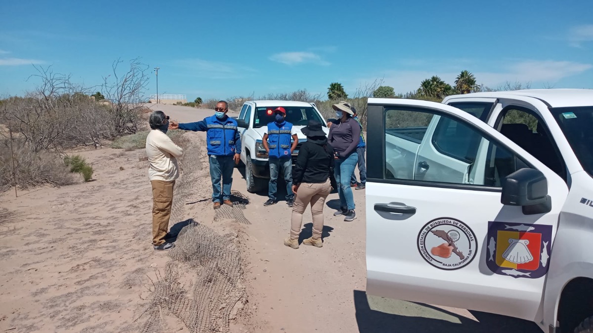 Participa Protección Civil Estatal en búsqueda de personas en La Paz