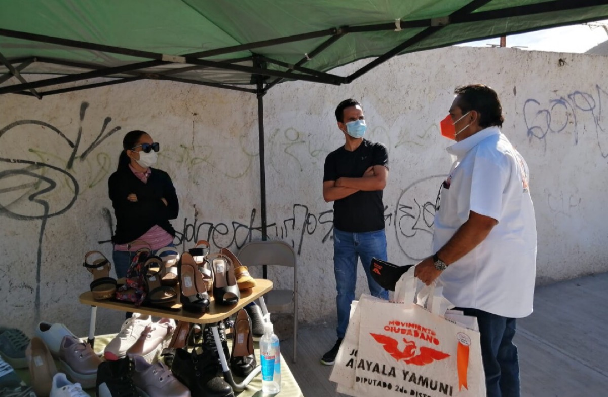 Intensifica Ayala Yamuni el contacto directo con familias del II distrito local electoral