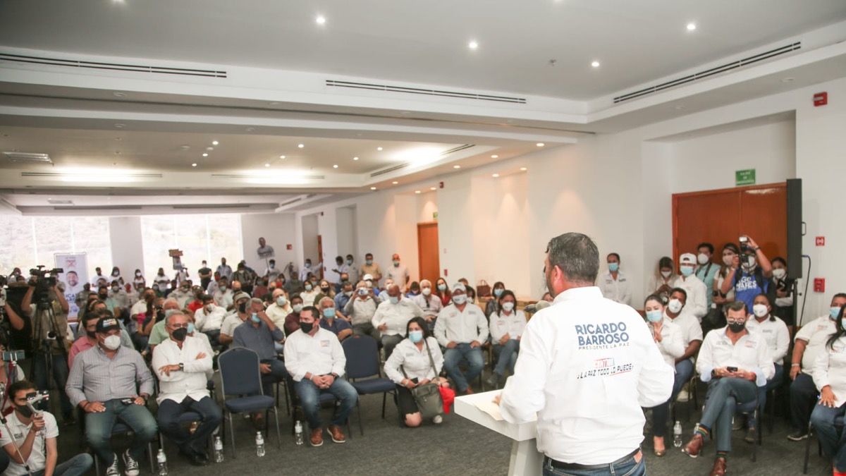 Ricardo Barroso será el presidente de la reactivación económica: presenta 7 compromisos