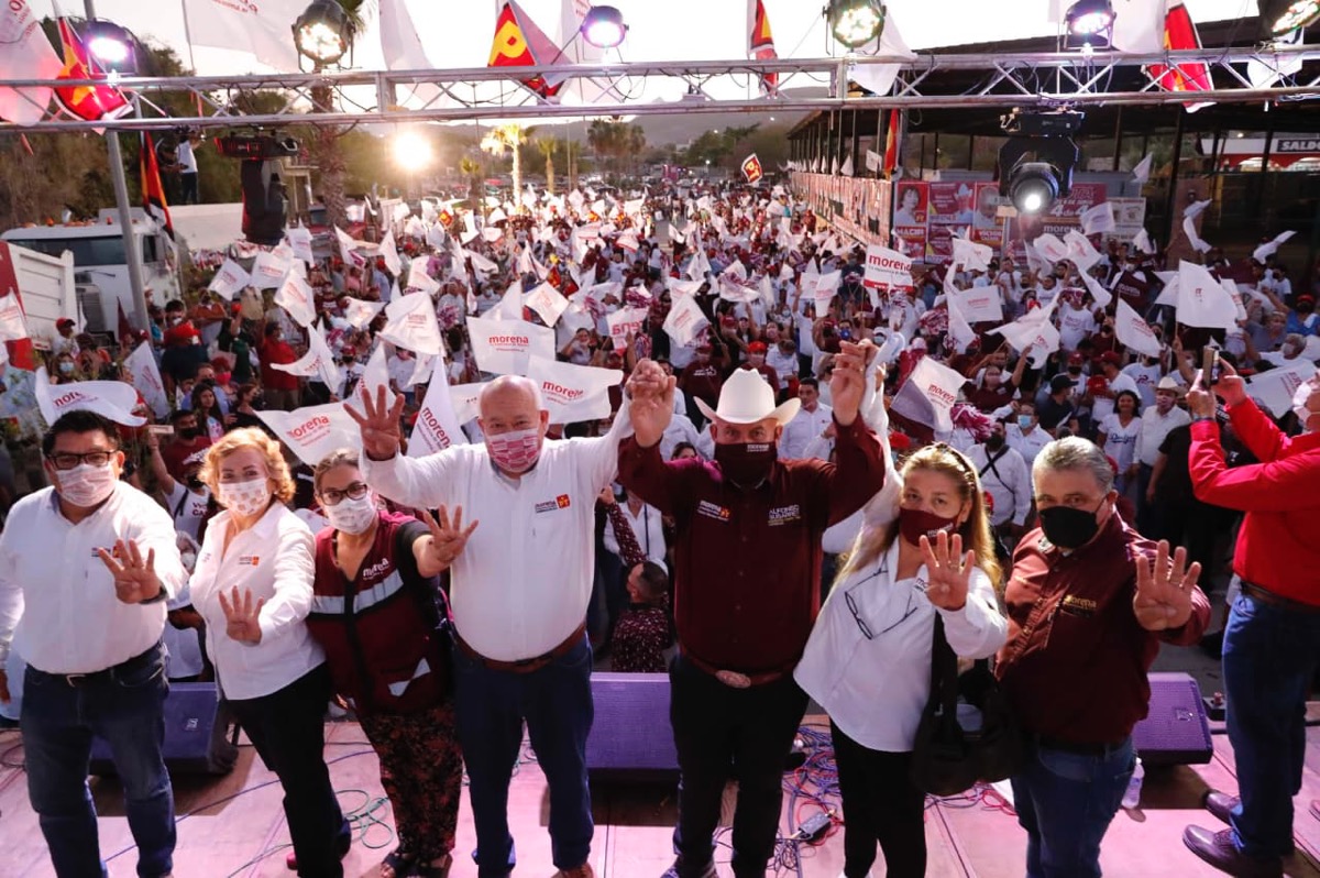 Loreto ya decidió decir adiós a gobiernos corruptos y lograr la transformación de BCS: Víctor Castro