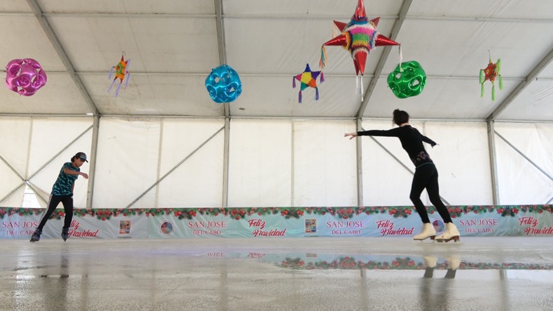 Tras ser inaugurada la pista de hielo cierra hasta nuevo aviso: la empresa deberá garantizar las medidas de seguridad