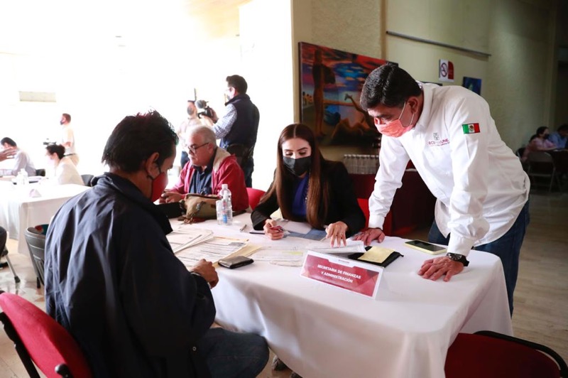 Mantiene gobierno del estado, comunicación directa con ciudadanos en audiencias: Homero Davis Castro