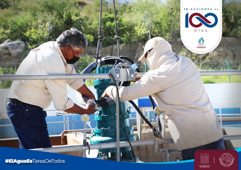 Con una inversión de casi 10.5 mdp Oomsapas Los Cabos trabaja en obras de infraestructura hidráulica y sanitaria