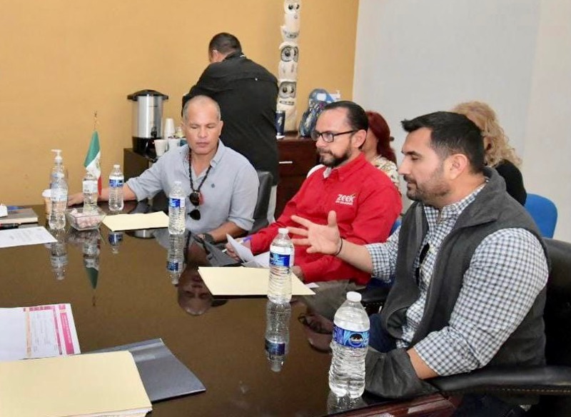 Para garantizar salud y seguridad, acuerdan gobierno municipal e iniciativa privada trabajar en mejoras del centro de CSL