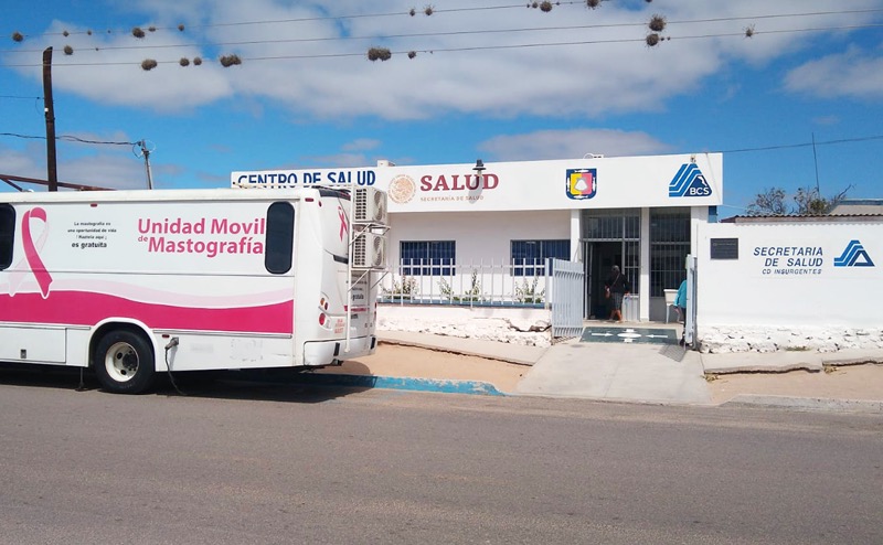 Llevan mastógrafo a comunidades rurales de Comondú