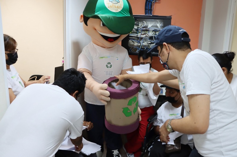 Promueve SEDIF cuidado del medio ambiente a través del reciclaje