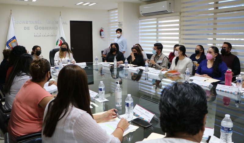 Sesiona grupo estatal para la prevención del embarazo en adolescentes en BCS
