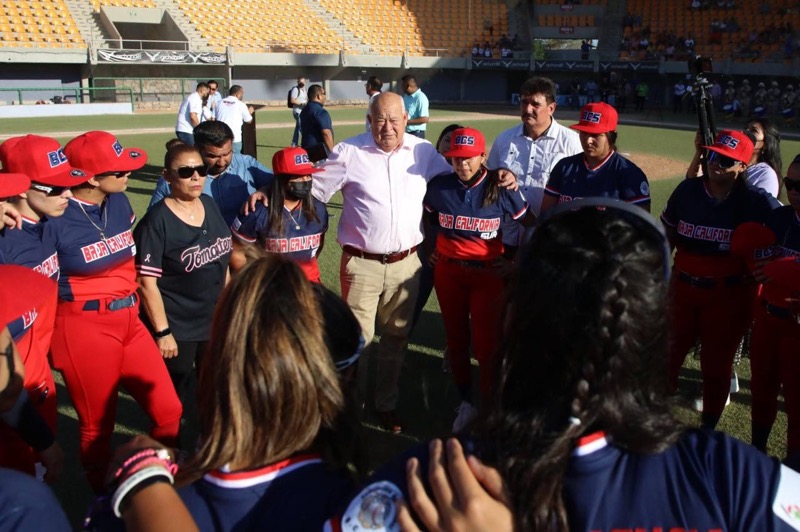 Inicia campeonato nacional femenil de béisbol en BCS