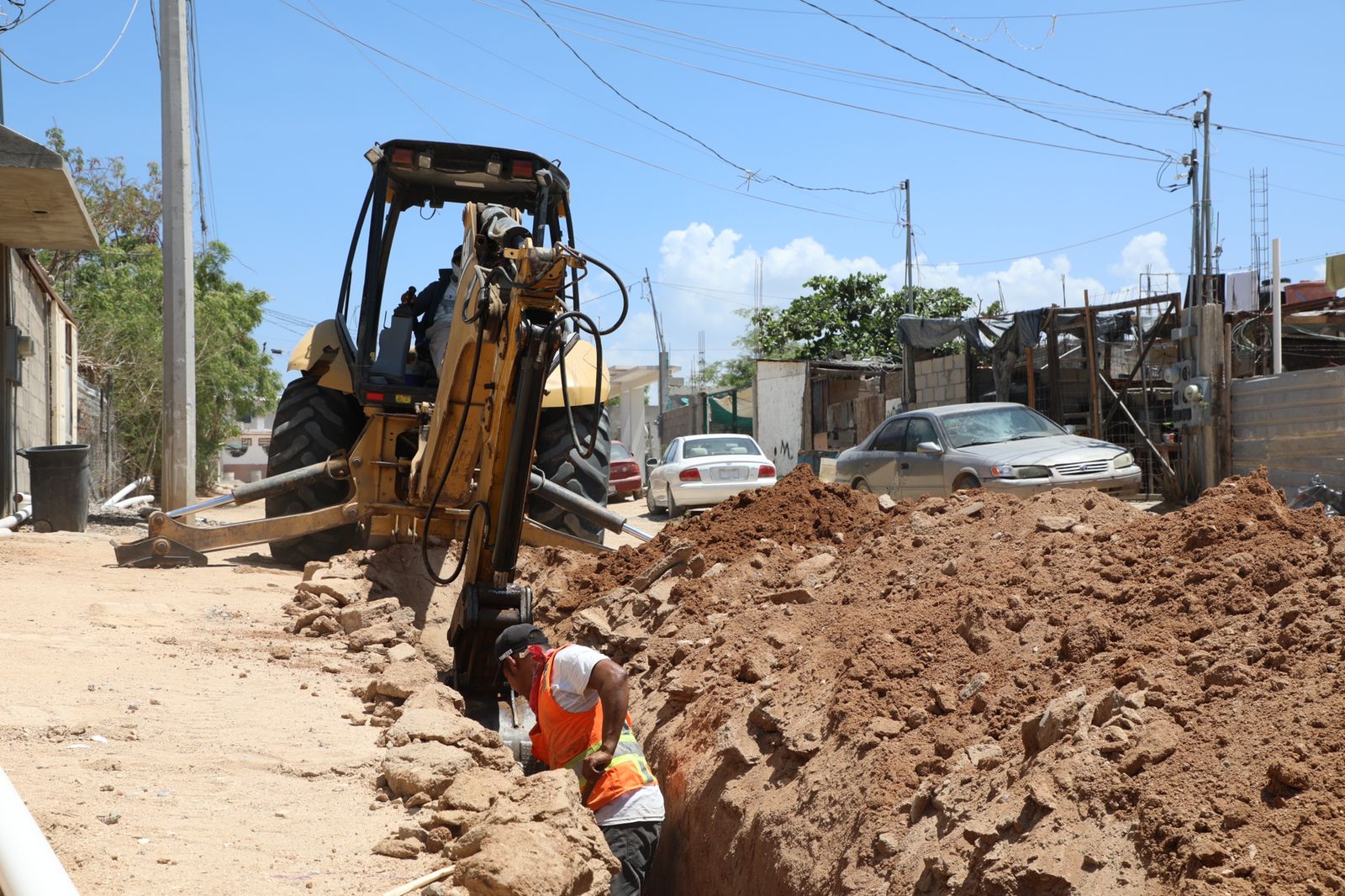 En un mes y medio las familias de Cabo Fierro en CSL tendrán el servicio de agua potable a través de la red