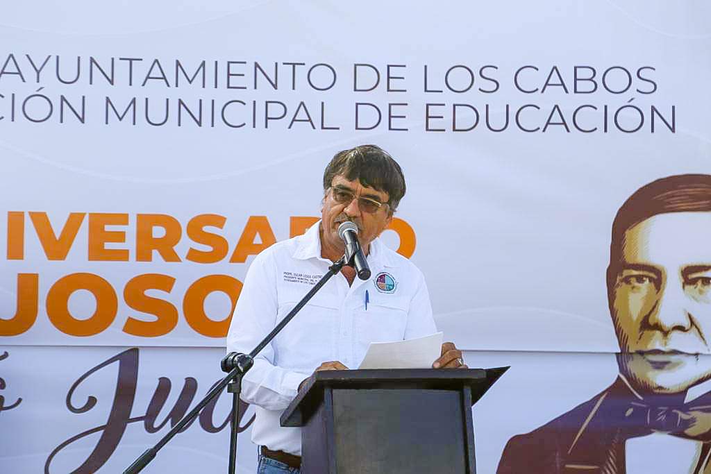 “Benito Juárez nos enseñó que ante la Ley todos somos iguales, el reto es reflejar esa igualdad en nuestra sociedad y en nuestro comportamiento”: alcalde Oscar Leggs