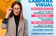 DIF Los Cabos y La Vista óptica continuarán con la campaña visual en SJC, CSL y Miraflores