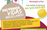 Instala DIF Municipal La Paz un Corazón Contenedor para Tapitas