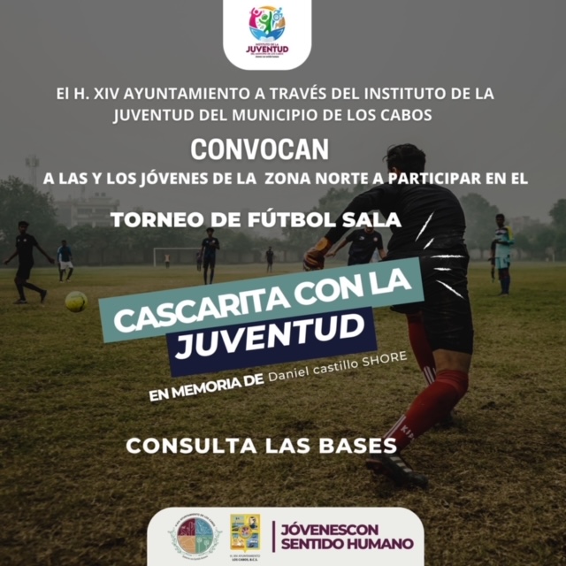 La delegación de Miraflores, será la sede del Torneo de Fútbol de Sala “Cascarita con la Juventud”