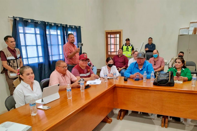 Lista la delegación del Gobierno del Estado para brindar apoyo a Protección Civil en Mulegé