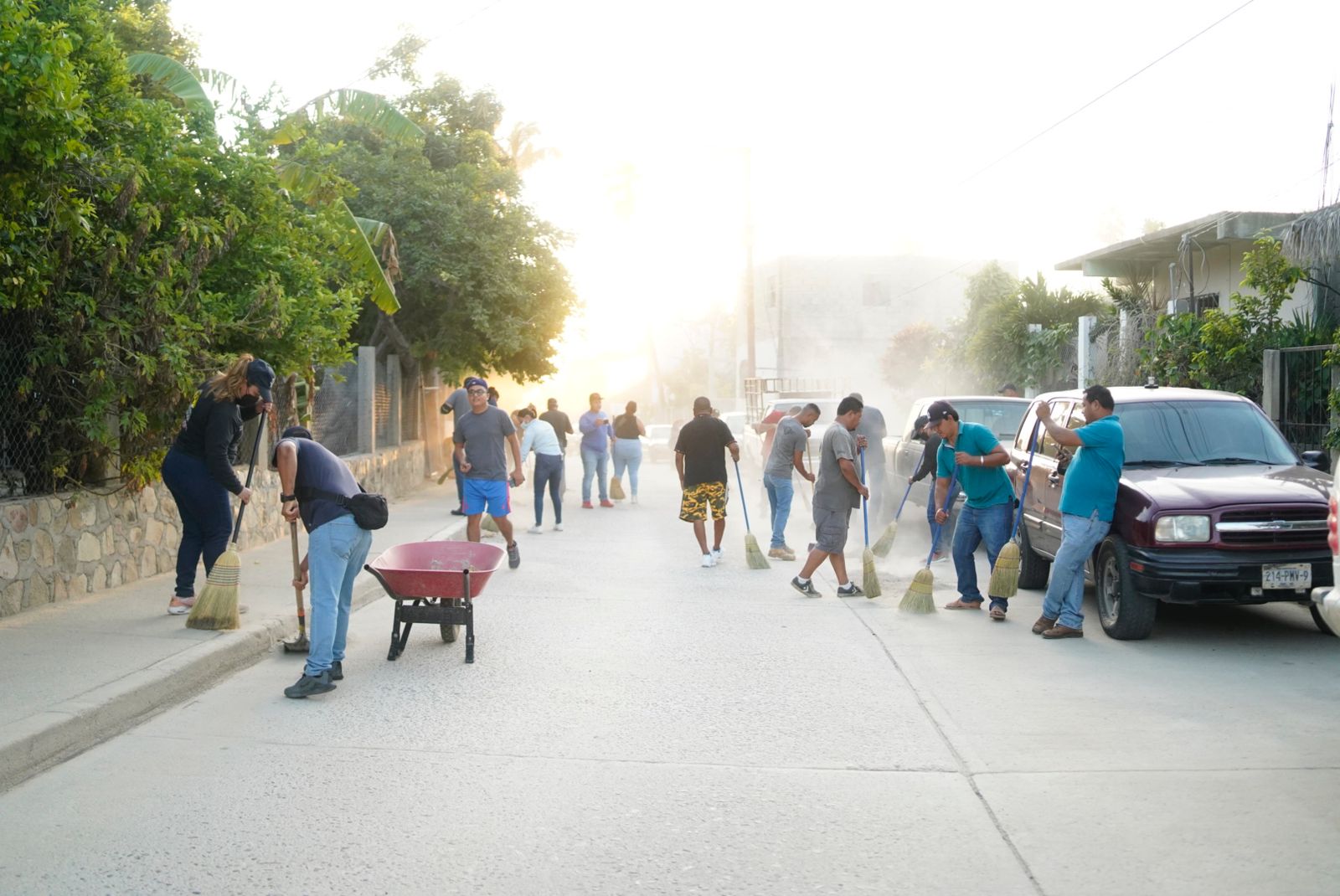 Con las Jornadas de Limpieza el Gobierno de Los Cabos avanza en la imagen de la ciudad
